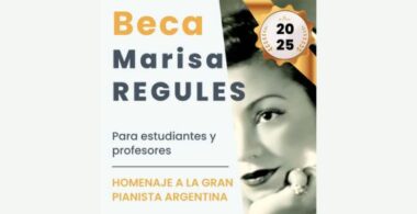 BECA “MARISA REGULES” 2025 / JURADO FASE INTERNACIONAL