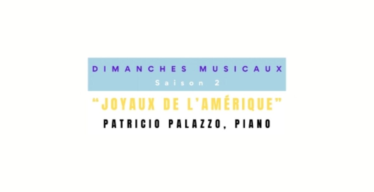 PATRICIO PALAZZO / RÉCITAL BRUXELLES